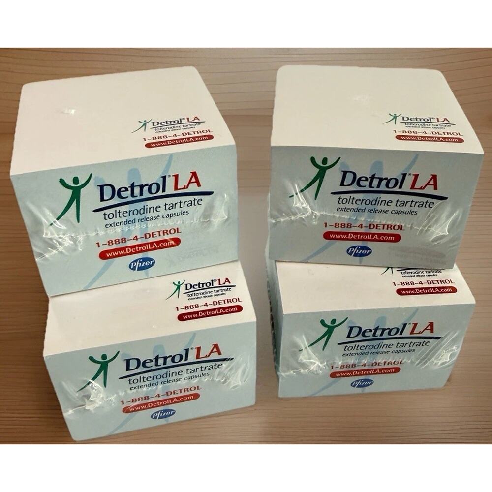 Lot Vintage DETROL Post It Note Pads SEALED Pharmaceutical Drug Rep 2006